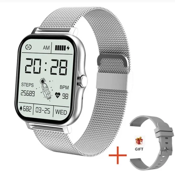 Sport Smart Watch Fitness Clock Health Monitor Waterproof Smartwatch Bluetooth Call Watches for Men Women IOS Xiaomi Huawei 2023 - Image 3