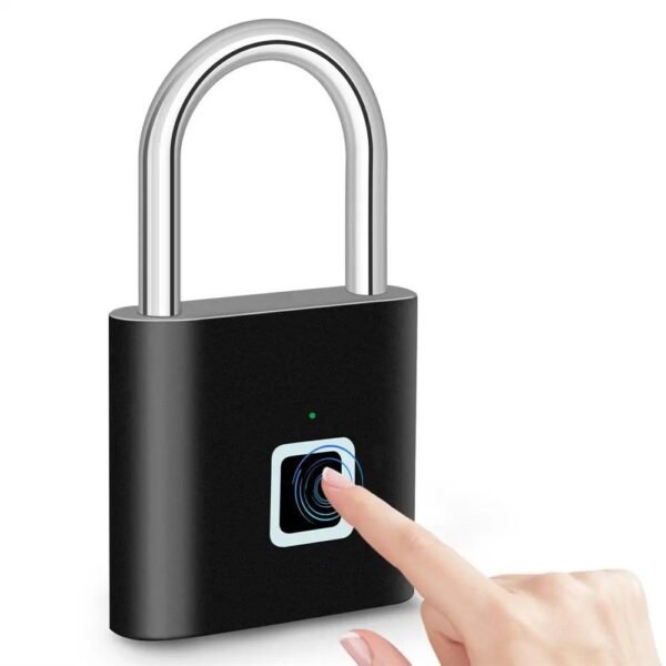 Rechargeable Usb Fingerprint Padlock - Image 2